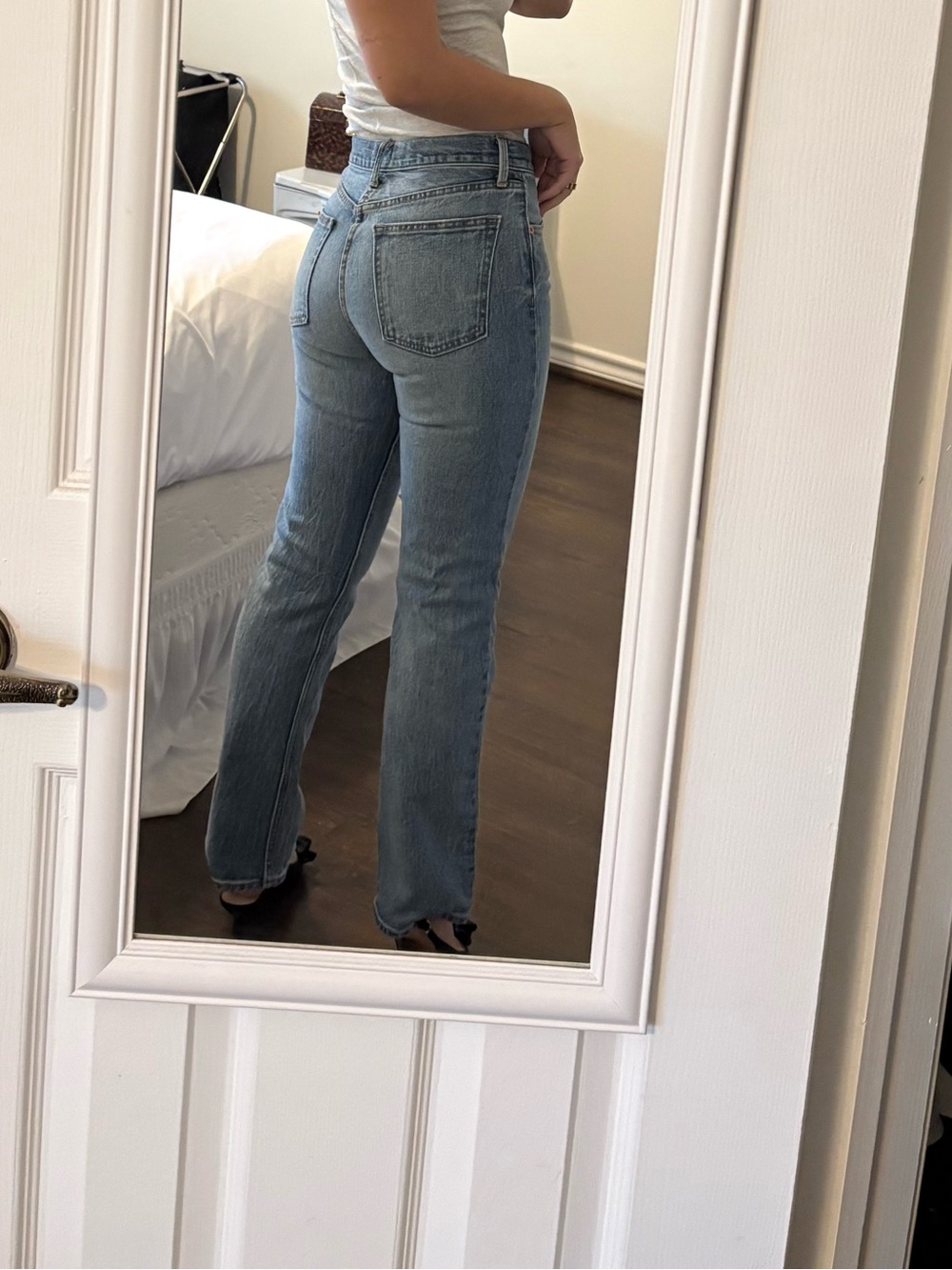 Vintage GAP High-Rise Straight Leg Women's Jeans - Light Blue